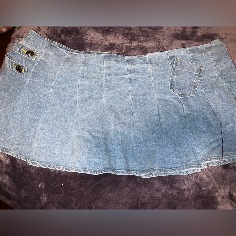 Finesse US Plus Size mini pleated skirt 3x
